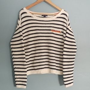Tommy Hilfiger Crop Sweater Large
